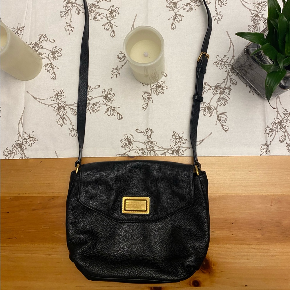 MARC JACOBS Black Shoulder Crossbody Bag